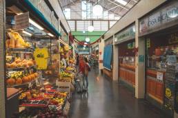 Die Markthalle Mercado de Vegueta von innen