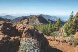 Aussicht auf die Landschaft von Gran Canaria