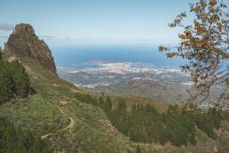 Ausblick vom Pico de los Pozos auf Gran Canaria