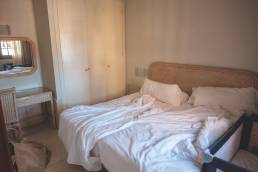 Unser Hotelzimmer auf Gran Canaria. Blick ins Schlafzimmer